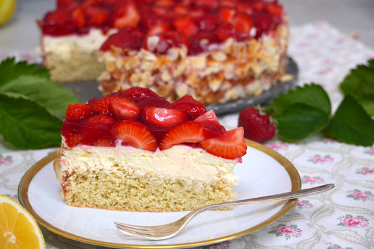 Erdbeertorte - wie aus der Bäckerei