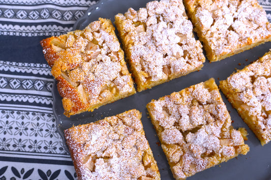 Apfelkuchen vom Blech