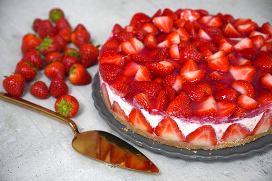Erdbeertorte ohne Backen