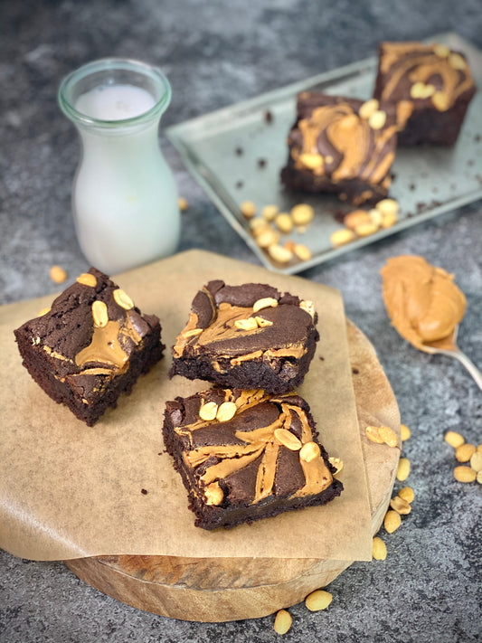 Peanut Butter Brownies