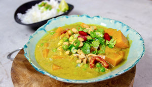 Feierabend-Küche: Schnelles, buntes Süßkartoffel-Curry